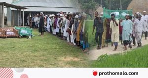 ট্রাক দুর্ঘটনায় নিহত ৭, একই গ্রামের ৪ জনের একসঙ্গে জানাজা